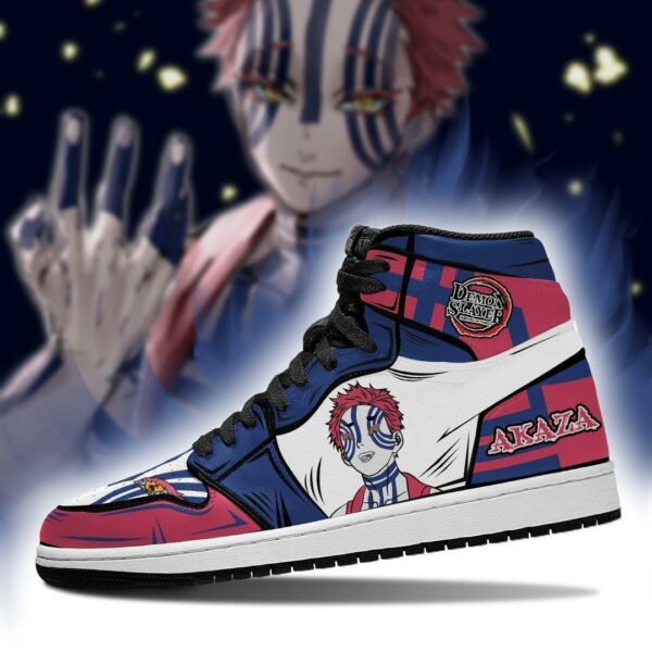 Akaza Sneakers Demon Slayer Kimetsu no Yaiba Anime Shoes MN04 3