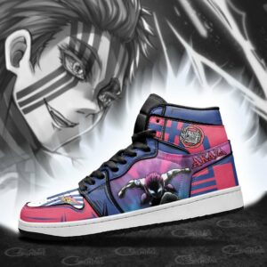 Akaza Sneakers Custom Anime Mugen Train Demon Slayer Shoes 7