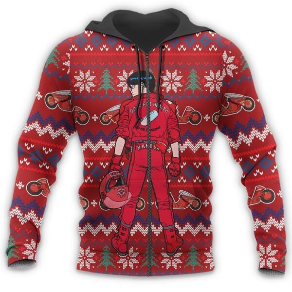 Akira Kaneda Ugly Christmas Sweater Akira Anime Xmas Shirt 7