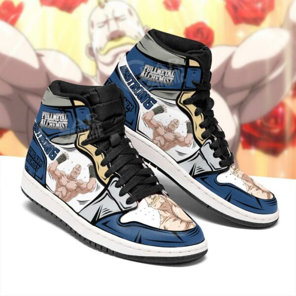 Alex Louis Armstrong Fullmetal Alchemist Sneakers Anime Shoes 2