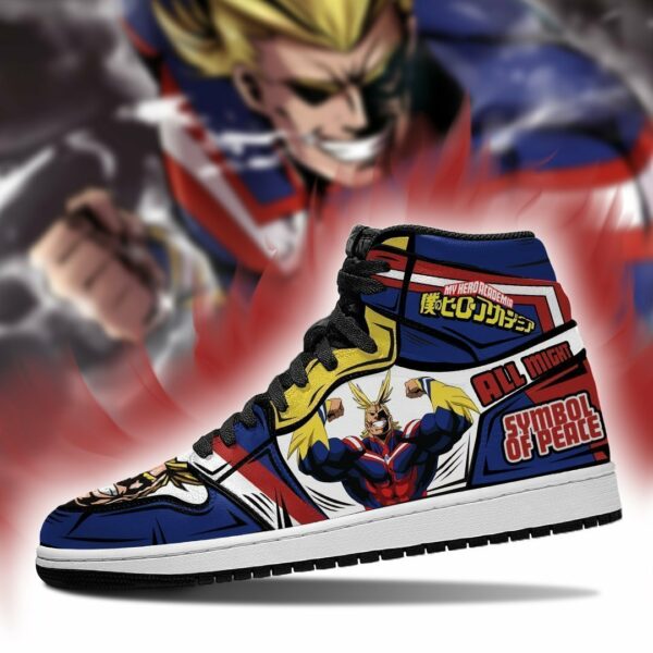 All Might Sneakers My Hero Academia Anime Shoes MN05 3