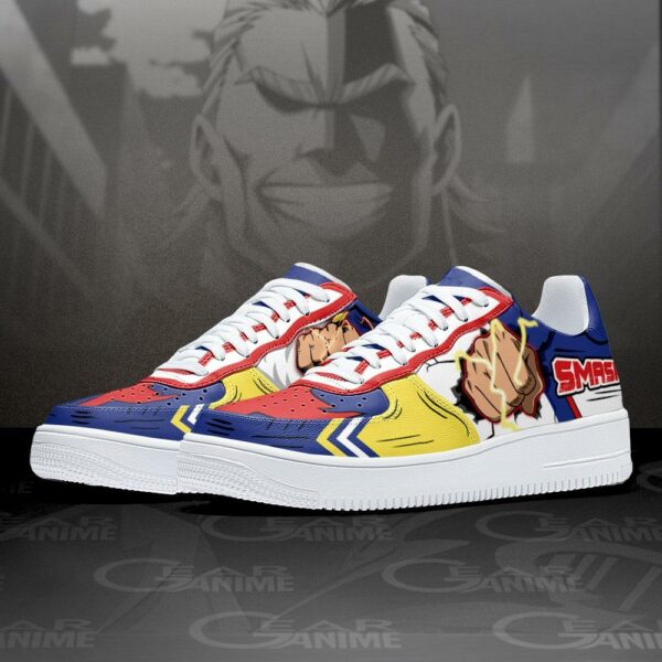 All Might One For All Air Sneakers Custom Anime My Hero Academia Shoes 2