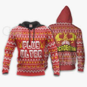 All Might Plus Ultra Ugly Christmas Sweater My Hero Academia Anime Xmas Gift 5