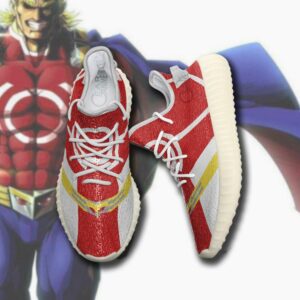 All Might Shoes Silver Ace My Hero Academia Sneakers TT10 9