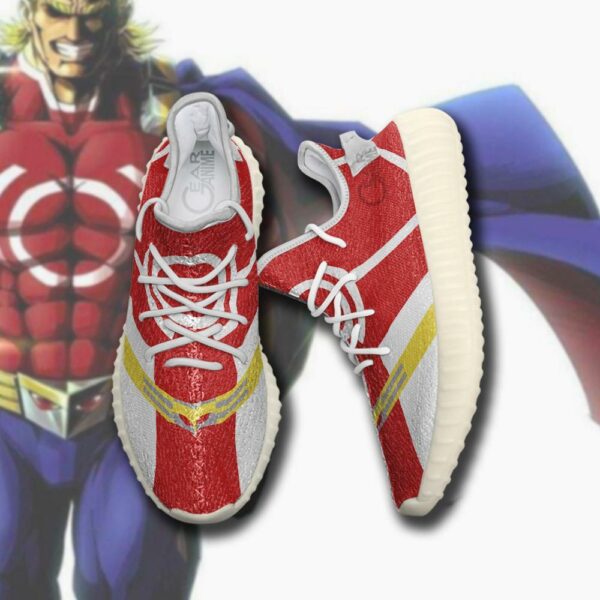 All Might Shoes Silver Ace My Hero Academia Sneakers TT10 5