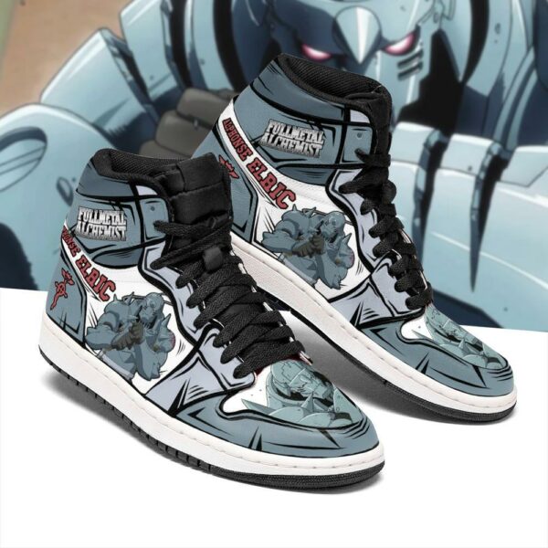 Alphonse Elric Sneakers Fullmetal Alchemist Anime Custom Shoes 2