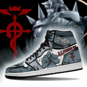 Alphonse Elric Sneakers Fullmetal Alchemist Anime Custom Shoes 5