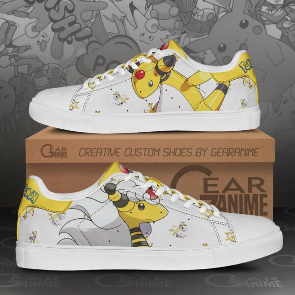 Ampharos Skate Shoes Pokemon Custom Anime Shoes PN11 1