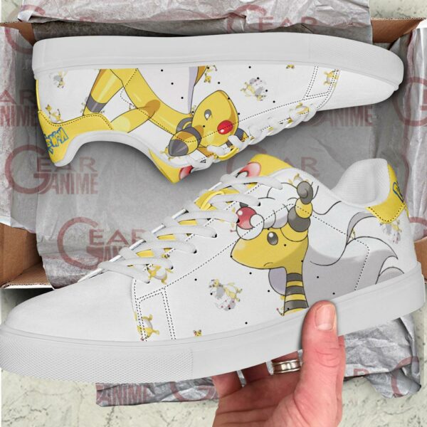 Ampharos Skate Shoes Pokemon Custom Anime Shoes PN11 2