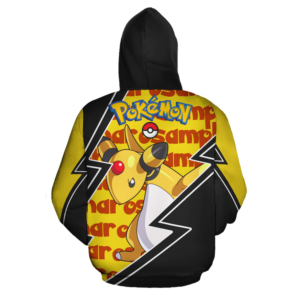 Ampharos Zip Hoodie Costume Pokemon Shirt Fan Gift Idea VA06 6