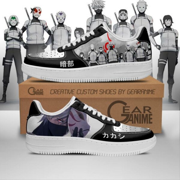 Anbu Black Ops Shoes Naruto Anime Custom Shoes PT10 1