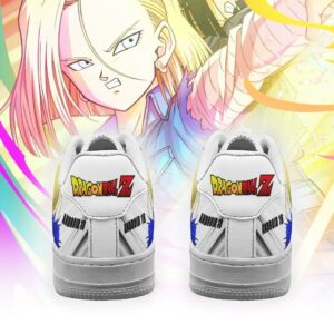 Android 18 Sneakers Custom Dragon Ball Z Anime Shoes PT04 5