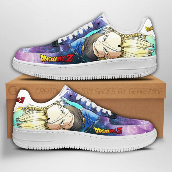 Android 18 Sneakers Dragon Ball Z Anime Shoes Fan Gift PT04 1