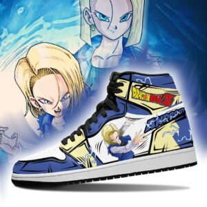 Android 18 Sneakers Dragon Ball Super Anime Shoes Custom MN04 5