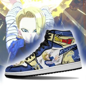 Android 18 Sneakers Dragon Ball Z Anime Shoes Fan Gift MN04 5