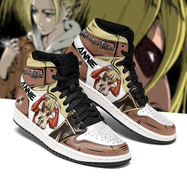 Annie Leonhart Titan Sneakers Attack On Titan Anime Sneakers 2