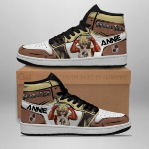 Annie Leonhart Titan Sneakers Attack On Titan Anime Sneakers 6