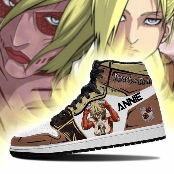 Annie Leonhart Titan Sneakers Attack On Titan Anime Sneakers 1