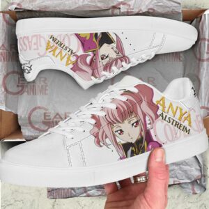 Code Geass Anya Alstreim Skate Shoes Custom Anime Shoes 5