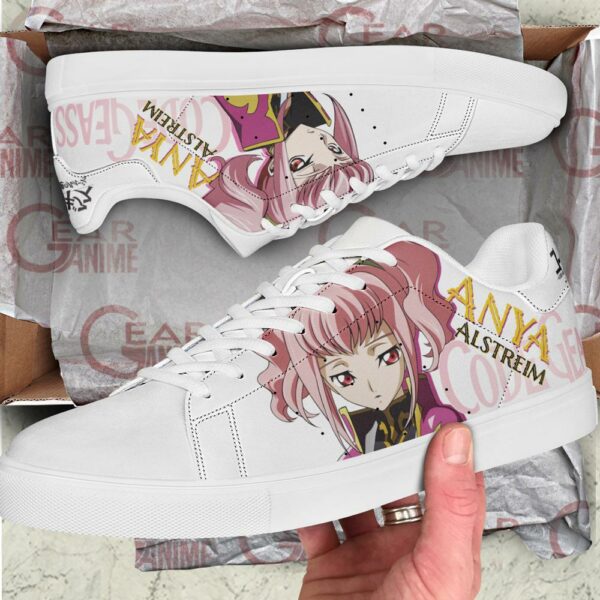 Code Geass Anya Alstreim Skate Shoes Custom Anime Shoes 2