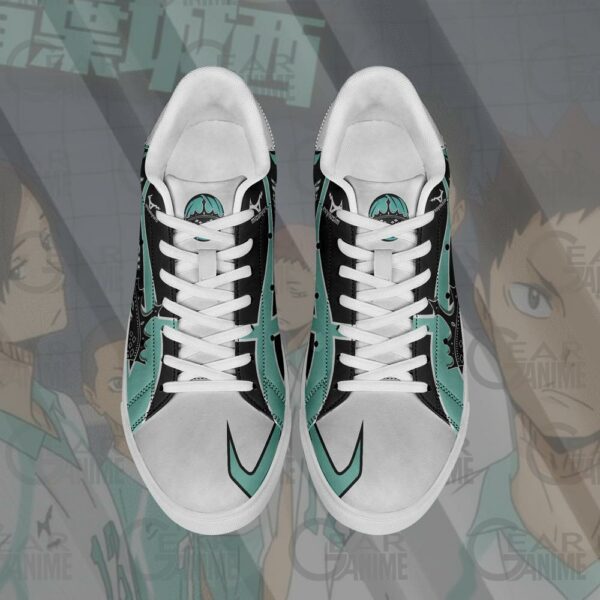 Aoba Johsai High Skate Shoes Haikyuu Anime Custom Shoes PN10 3