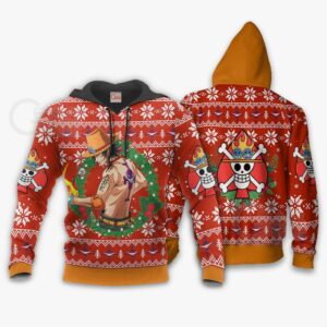 Portgas Ace Ugly Christmas Sweater One Piece Anime Xmas Gift VA10 7