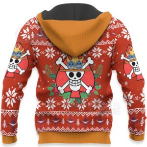 Portgas Ace Ugly Christmas Sweater One Piece Anime Xmas Gift VA10 8