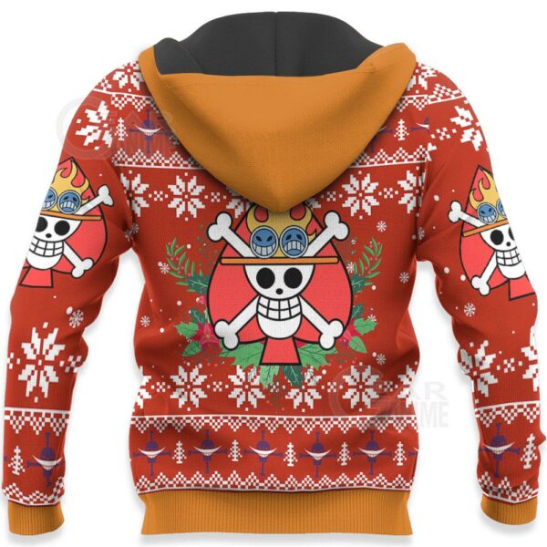 Portgas Ace Ugly Christmas Sweater One Piece Anime Xmas Gift VA10 4