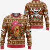 Happy Chopper Ugly Christmas Sweater One Piece Anime Xmas Gift VA10 10