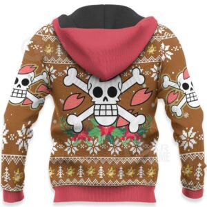 Happy Chopper Ugly Christmas Sweater One Piece Anime Xmas Gift VA10 8