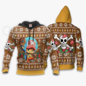 Tony Tony Chopper Ugly Christmas Sweater One Piece Anime Xmas Gift VA10 7