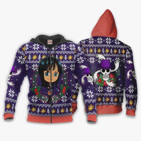 Nico Robin Ugly Christmas Sweater One Piece Anime Xmas Gift VA10 2