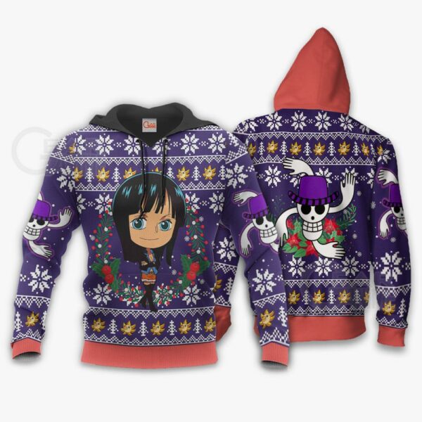 Nico Robin Ugly Christmas Sweater One Piece Anime Xmas Gift VA10 3