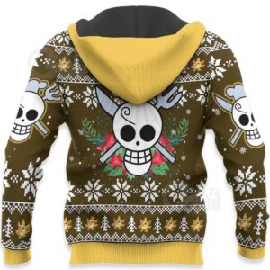 Sanji Ugly Christmas Sweater One Piece Anime Xmas Gift VA10 8