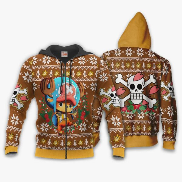 Tony Tony Chopper Ugly Christmas Sweater One Piece Anime Xmas Gift VA10 2