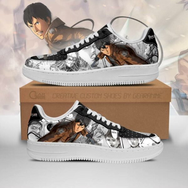 AOT Bertholdt Sneakers Attack On Titan Anime Shoes Mixed Manga 1