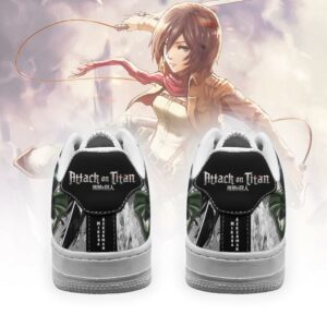 AOT Mikasa Sneakers Attack On Titan Anime Shoes Mixed Manga 5