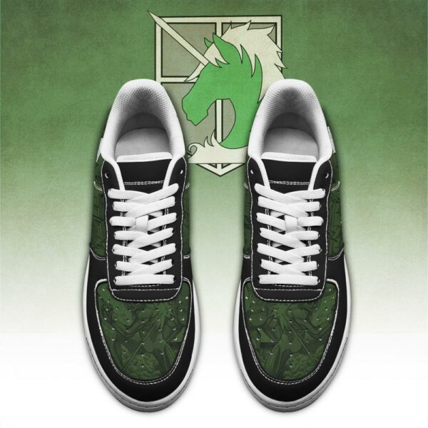 AOT Military Slogan Sneakers Attack On Titan Anime Shoes 2