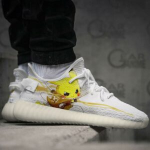 AOT Mashup Pikachu Shoes Pokemon Anime Sneakers TT11 7