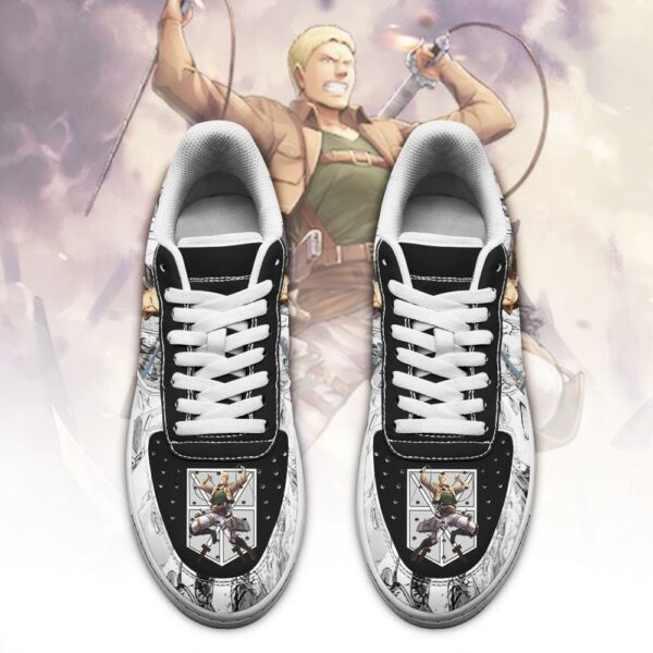 AOT Reiner Sneakers Attack On Titan Anime Manga Shoes 2