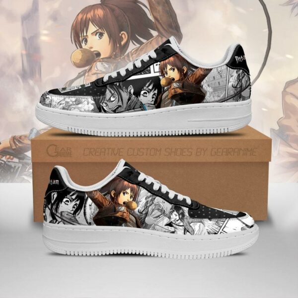 AOT Sasha Sneakers Attack On Titan Anime Shoes Mixed Manga 1