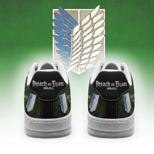 AOT Scout Regiment Slogan Sneakers Attack On Titan Anime Shoes 5