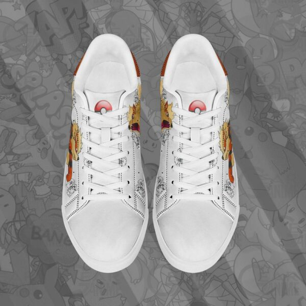 Arcanine Skate Shoes Pokemon Custom Anime Shoes PN11 4