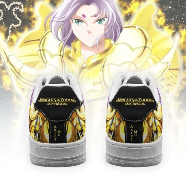 Aries Mu Sneakers Uniform Saint Seiya Anime Shoes 3