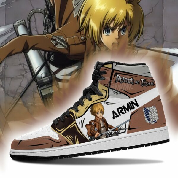 Armin Sneakers Attack On Titan Anime Sneakers 3