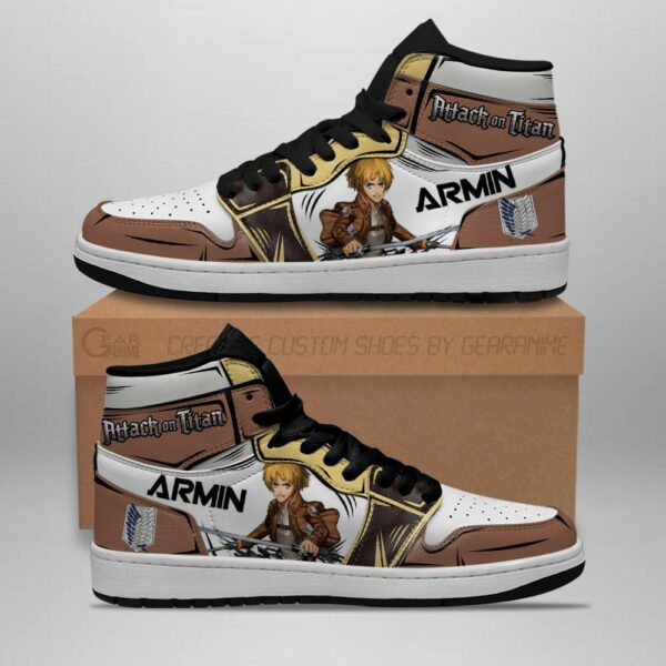 Armin Sneakers Attack On Titan Anime Sneakers 1