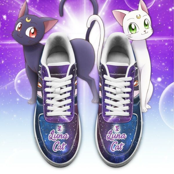 Artermis Cat Sneakers Sailor Moon Anime Shoes Fan Gift PT04 2