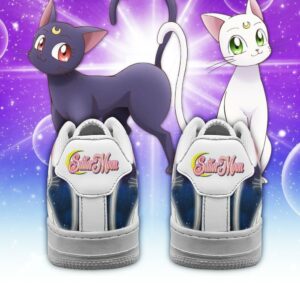 Artermis Cat Sneakers Sailor Moon Anime Shoes Fan Gift PT04 5