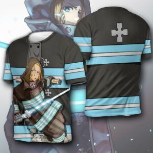 Arthur Boyle Fire Force Hoodie Shirt Anime Uniform Sweater Jacket 10