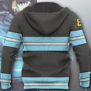 Arthur Boyle Fire Force Hoodie Shirt Anime Uniform Sweater Jacket 14